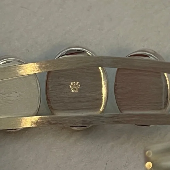 Turquoise and sterling silver bracelet Mine Finds by Jay King Veriscite new Box - Picture 3 of 11